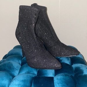 Never worn sparkly heeled bootie